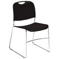 thumbnail image 6 of NPS® 8500 Series Ultra-Compact Plastic Stack Chair, Gunmetal, 6 of 12