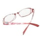 thumbnail image 4 of Gafas de lectura para personas mayores con bloqueo de luz azul de alta definición para presbicia para mujeres, color rojo (+300), 4 of 14