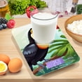 thumbnail image 7 of Bird Leaves Parrot Food Scale Digital Kitchen Scale Waterproof Tempered Glass Tare Function 11 lb for Baking Cooking Meal Prep, 7 of 7