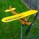 thumbnail image 5 of Veleta de avión Piper J3 Cub, veleta de avión de metal 3D, indicador de dirección del viento para techo de exterior, decoración de jardín grande, 5 of 5