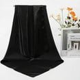 thumbnail image 5 of AWAYTR Women's Satin Silk Like Floral Head Square Scarves, 2 Piece, 5 of 6