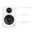 thumbnail image 2 of Altavoces de escritorio para juegos de PC Kanto YU2MW 100W USB DAC blancos, 2 of 9