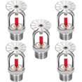 thumbnail image 1 of 5pc Sprinkler 3/4 Inch Pendent Type 155 Down 68 Sprinkler 3/4" Npt For Home Building, 1 of 5