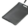 thumbnail image 4 of ACDANC Small Cast Iron Campfire Griddle,Rectangular Iron Pan,Portable Grill with Handle for Outdoor BBQ Cooking,Grilling and Frying Outdoor Camping, 4 of 4