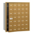 thumbnail image 3 of 4B+ Horizontal Mailbox - 35 A Doors (34 usable) - Bronze - Front Loading - USPS Access, 3 of 4