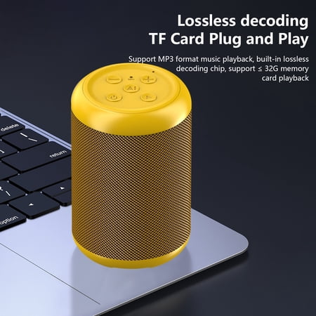 AZXY Speaker Portable Speaker Bluetooth Wireless Speakers Smart Outdoor Speaker for Home Travel Outside