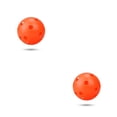 thumbnail image 2 of Pelota para mascotas Wosthever Juguetes para cachorros de plástico PE multicolor 26 Naranja, 2 of 6