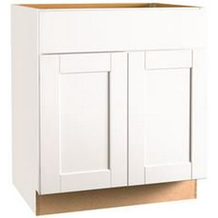UPC 094803113845 product image for RSI HOME PRODUCTS SHAKER BASE CABINET, WHITE, 30 IN. | upcitemdb.com