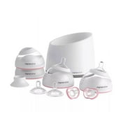 nanobebe Baby Bottle Starter Set with Warmer & Pacifier - Pink - 19ct
