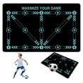 thumbnail image 2 of DJN Carpet Football Footstep Training Mat Soccer Training Mat Agility Footstep Training Mat Soccer Mat For All Non Slip Silent Equipment For All Ages Strength And Coordination Plastic B One Size, 2 of 8