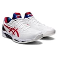 thumbnail image 2 of Asics Men`s Solution Speed FF 2 LE Tennis Shoes White and Classic Red (  9   ), 2 of 5