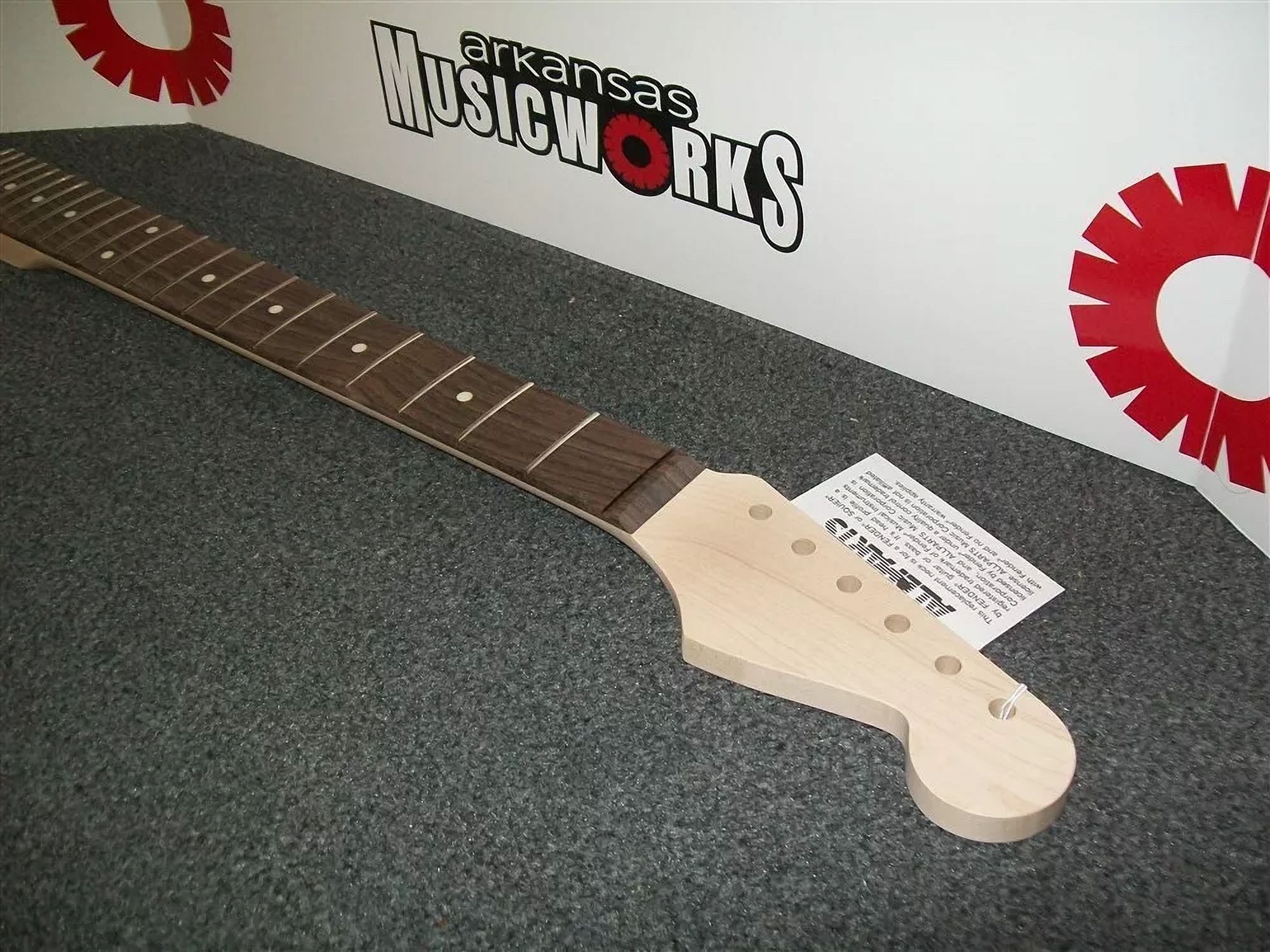NEW Allparts Fender Licensed Maple Strat Neck, 22 Jumbo Frets, #SRO-W