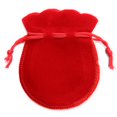 thumbnail image 3 of 10 Bolsas de para Joyería, Regalo de Fiesta de Boda, Bolsas con Cordón, Vino, Rosa, Rojo Y Azul, 4 Colores Zulema La bolsa de regalo, 3 of 8