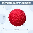 thumbnail image 2 of BESTSKY Exercise Ball,6.3*6.3*3.15in Excersing Ball,Anti-Slip Yoga Ball,Red, 2 of 7