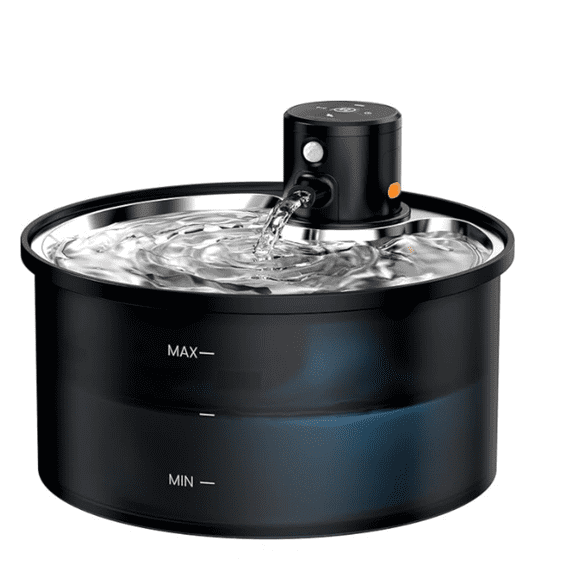 Cat Water Fountain Cordless: Battery Operated Cat Fountain - 108oz/3.2L Automatic Pet Water Dispenser Rechargeable Drinking Fountains for Cats Indoor with Motion Sensor Multiple Cats and Dogs