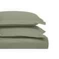 thumbnail image 2 of Superior Egyptian Cotton 1200 TC Solid Sage Duvet Set, King/California King, 2 of 9