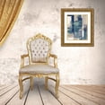 thumbnail image 3 of Jill, Susan 20x24 Gold Ornate Wood Framed with Double Matting Museum Art Print Titled - Blue Horizon II, 3 of 4