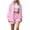 Z-Pink202, variant on JIAYUE Women 2 Piece Outfits Sets Long Sleeve Casual Lapel Spring Summer Fall Everyday Wear Button Down Shirt With Comfortable Shorts Loungewear Female Breathable Clothing Set