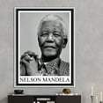 thumbnail image 2 of Nelson Mandela, Canvas Decor, 3D Wall Art, 3D Canvas, Famous Quote Art Canvas, Portre 3D Canvas, Nelson Mandela Canvas Poster, Canvas Wall Decor - White Framed, 2 of 5