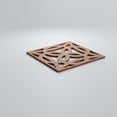 thumbnail image 3 of Ekena Millwork 11 3/8"W x 11 3/8"H x 3/8"T Small Baytown Decorative Fretwork Wood Wall Panels, Wood (Paint Grade), 3 of 10