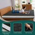 Japanese Floor Mattress, Futon Mattress, Foldable & Portable, Roll Up