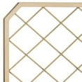 thumbnail image 3 of Safavieh Stitch Geometric Glam Metal Mesh Headboard, 3 of 6