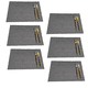 thumbnail image 1 of Manteles individuales Rec para mesa de cocina y comedor, manteles individuales resistentes al calor y lavables en superficie, 1 of 5
