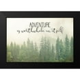 thumbnail image 2 of Bailey, Ann 24x17 Black Modern Framed Museum Art Print Titled - Adventure is Worthwhile, 2 of 5