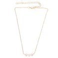 thumbnail image 1 of KAKOWELY Gargantilla de perlas, collar de perlas de imitación, cadena de cuello, collar de perlas, collar con dijes, collar para mujer, 1 of 4