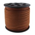 thumbnail image 2 of segolike 3mm 100 yards suede cord string making supply reddish brown, 2 of 7