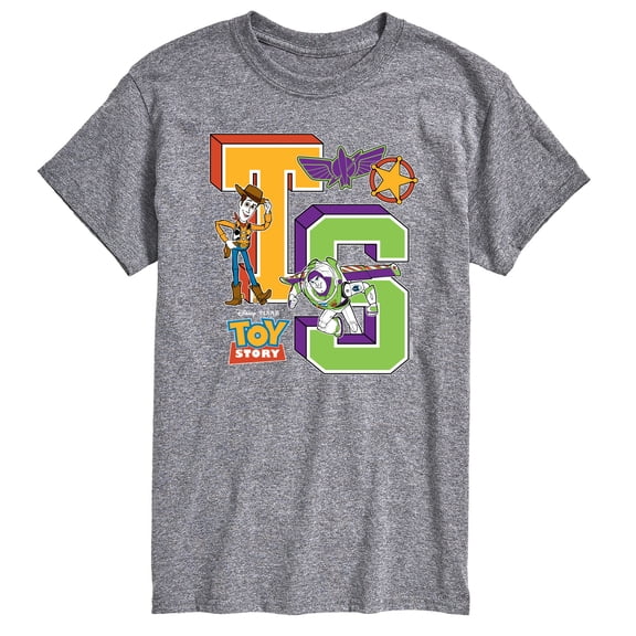 Toy Story - Letterman Badges - Men's Short Sleeve Graphic T-Shirt