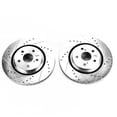 thumbnail image 2 of Power Stop Front Pair of Drilled and Slotted Brake Rotors JBR1736XPR, 2 of 4