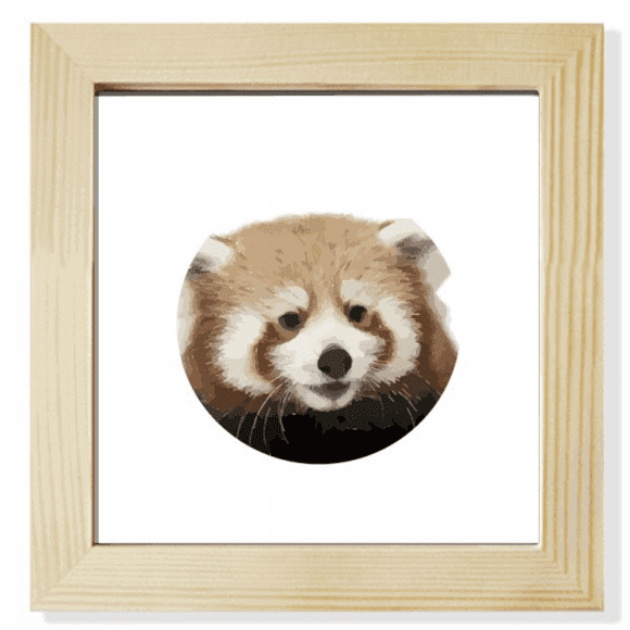Brown Jungle Civet Cats Lovely Little Square Picture Frame Wall Tabletop Display