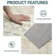 thumbnail image 2 of Bedroom Boho Rug 4x6 Khaki, Washable Area Rugs Non Slip, Ultra Soft Print Distressed Geometric Low-Pile Entry Throw Carpet for Bedroom Nursery Dorm Kitchen Decor, 2 of 5