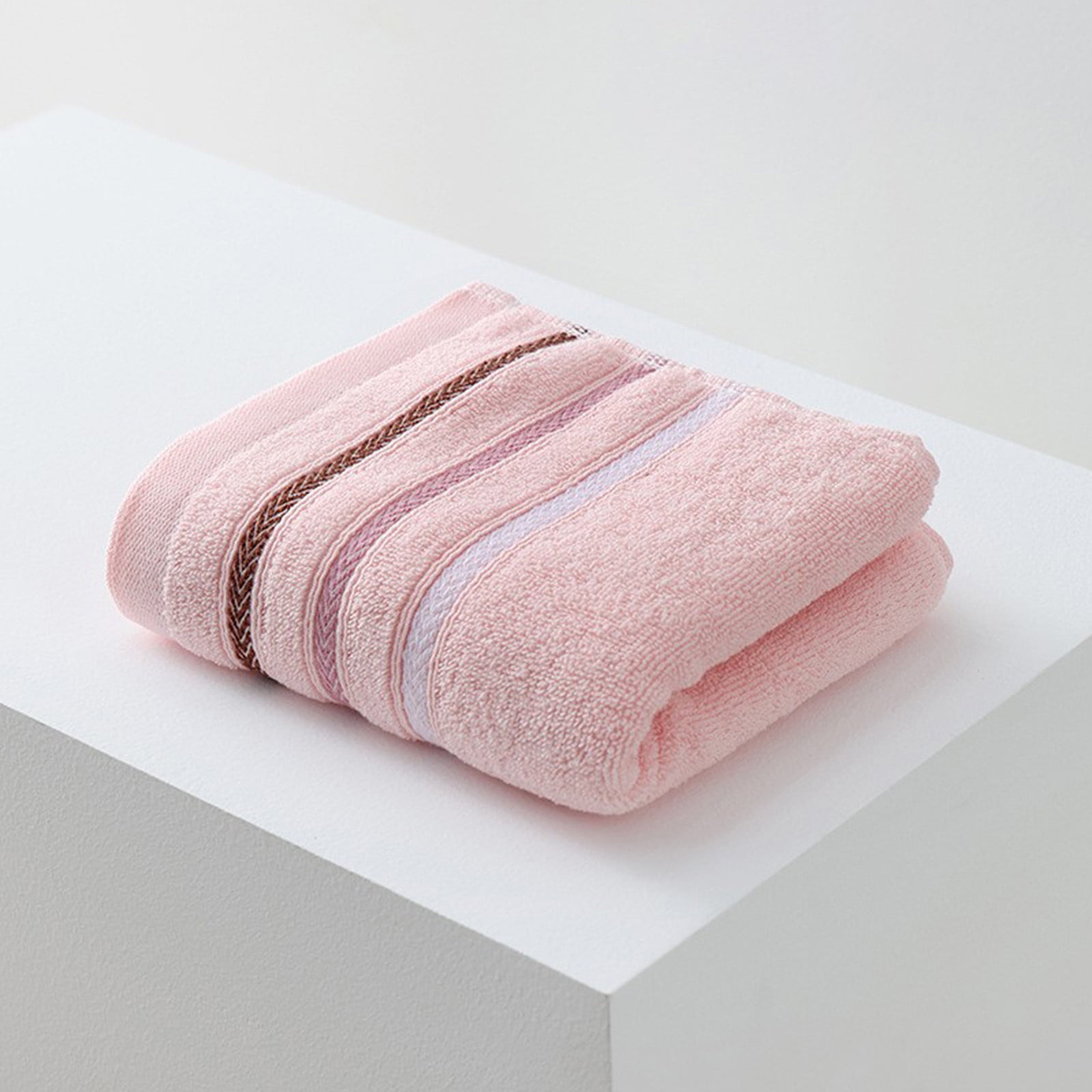 Hiroekza 12-Pack 100% Cotton Hand Towels Set for Bathroom Bath Sheets - Soft, Skin-frindly, Absorbent Towels for Bathroom, Gym, Spa, Hair Care, Facial Towels for Estheticians, Massage Towels Pink
