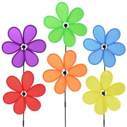 B bangcool Wind Spinners AIF4Sunflower Lawn Pinwheels Windmill Party Pinwheel Wind Spinner for Patio Lawn & Garden
