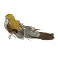 thumbnail image 3 of Northlight 5.75" Gold Crested Bird Christmas Clip On Ornament, 3 of 3