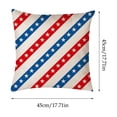 thumbnail image 3 of SLYNSHome Patriotic Throw Pillow Covers 18 x 18 Inch,250th Anniversary Pillow Case 4th of July Decorations for Sofa Couch Independence Day, 3 of 7