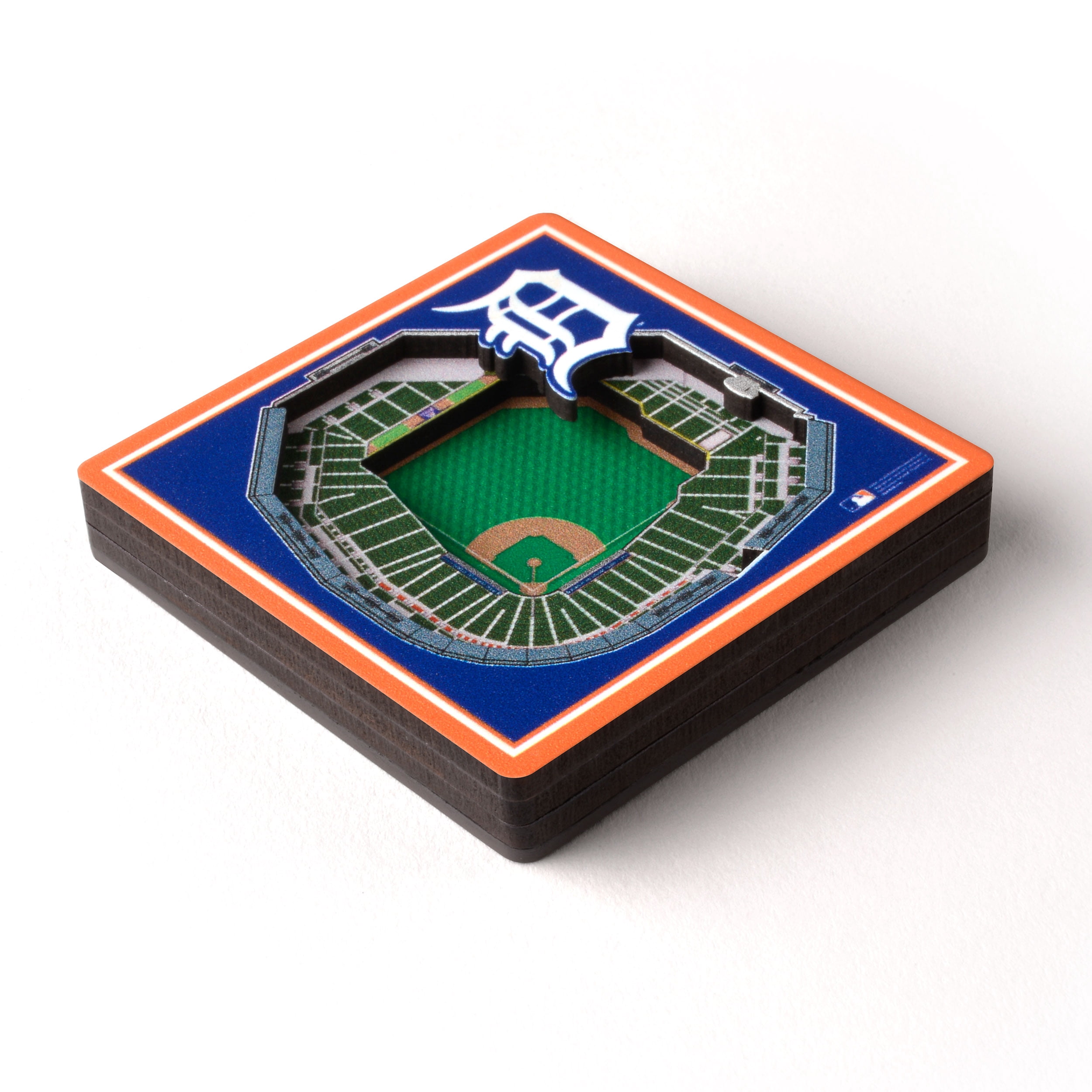 Detroit Tigers Stadium View Magnet