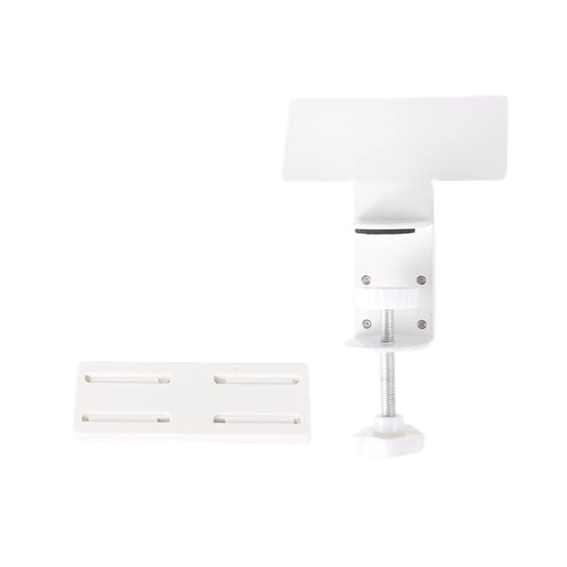 BELOVING Desk Mount for Power Strip Convenient Power Socket Stand for Office Suppiles White