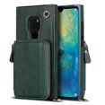 thumbnail image 1 of Funda tipo cartera para Huawei Mate 20 con tarjetero y correa para el hombro para mujer, 1 of 5