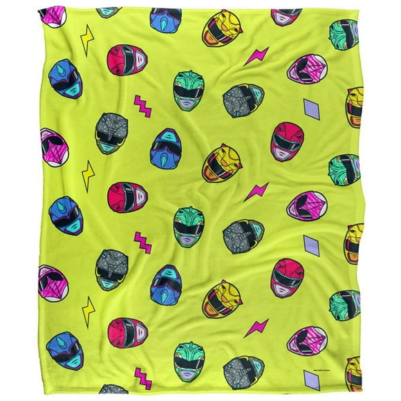 Power Rangers Helmet Blanket
