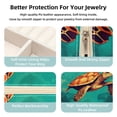 thumbnail image 3 of Sea Turtle Travel Portable Jewelry Stand and Organizer Box - Square Storage Box for Rings, Earrings, Necklaces, Bracelets, and More - Suitable for Girls and Women - Jewelry Boxes for Travel, 3 of 6