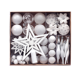 thumbnail image 1 of Juego de adornos para árbol de Navidad de 58 piezas Colgante de estrella de bola de Navidad inastillable colorido Ormromra CPB-SSW226-1, 1 of 5