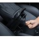 thumbnail image 4 of Cojín de cuero sintético para consola central de automóvil, funda de asiento para reposabrazos de automóvil, ajuste universal (a-negro), 4 of 5