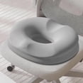 thumbnail image 2 of Seat Cushion Double Layer Elastic Pressure Relief Tailbone Support Pad for Office Chair Car Seat Long Sitting Breathable Fabric Contoured, 2 of 6