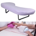 thumbnail image 6 of EHJRE Nail Art Hand Pillow U Shape Comfortable Ergonomic Holder Nail Arm Rest Manicure Arm Rest for Home DIY Personal Professionals Violet, 6 of 8