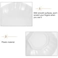 thumbnail image 2 of Clispeed Sturdy Plastic Shell Soap Dish for Home Smooth and Practical, 2 of 8