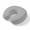 Cool Gray, Silver, Platinum, Slate, variant on Neck Pillow, Navy Blue Memory Foam U-Shaped Travel Pillow for Airplane Car Train Office Nap, Portable Soft Head Neck Support for Sleeping & Reclining Farmhouse Striped Modern Artwork