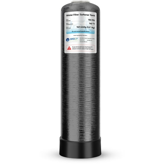 WECO Mineral Tank for Water Softener / Filter Applications 16" Diameter x 65" Height with 2.5" Standard Top Port